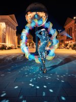Mirror Suit LED Show