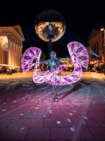 Mirror Suit LED Show