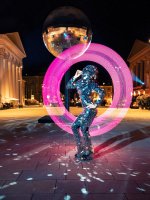 Mirror Suit LED Show