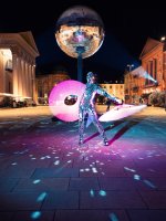 Mirror Suit LED Show