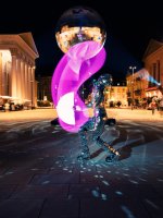 Mirror Suit LED Show