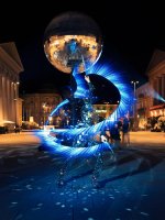 Mirror Suit LED Show
