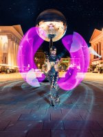 Mirror Suit LED Show