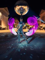Mirror Suit LED Show