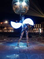 Mirror Suit LED Show