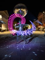 Mirror Suit LED Show
