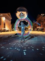 Mirror Suit LED Show